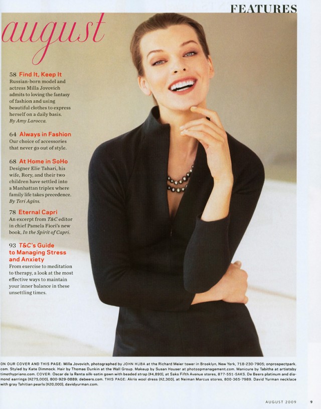 Milla Jovovich Fotoğrafı