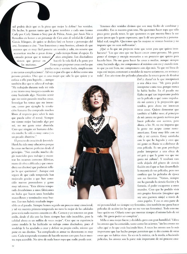 Milla Jovovich Fotoğrafı