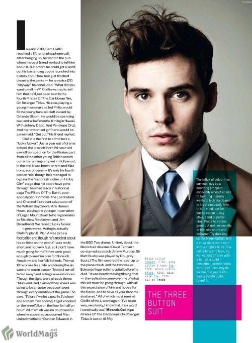 Sam Claflin Fotoğrafı