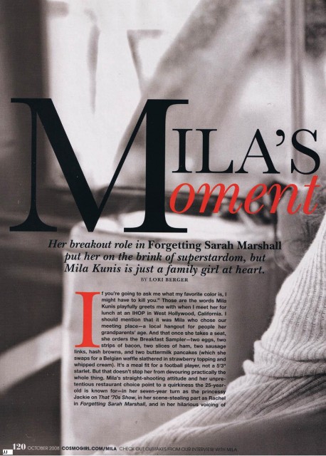 Mila Kunis Fotoğrafı