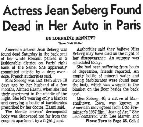 Jean Seberg fotoğrafı