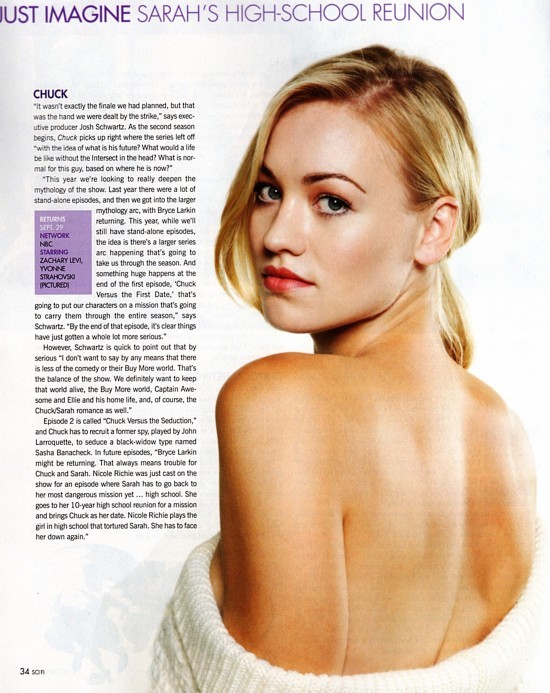 Yvonne Strahovski Fotoğrafı