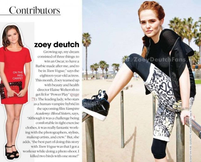 Zoey Deutch Fotoğrafı