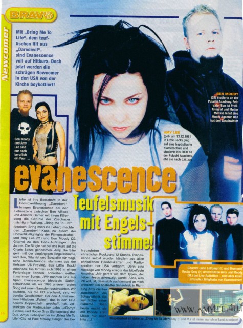 Amy Lee Fotoğrafı