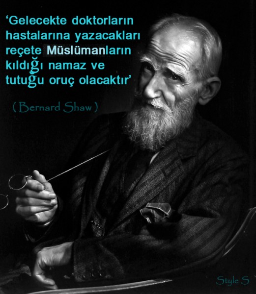 George Bernard Shaw fotoğrafı
